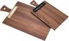 Houten Menu Klembord met Handvat - type HFH-Walnoot (geolied)