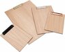 Houten (Menu) Klembord / Menukaart Clipboard -  type: HFK-Eiken (onbewerkt)