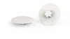 100 stuks - T15 / TX15 - Premium Afdekdopjes / Afdekkap voor Torx schroeven - Zuiver Wit RAL 9010