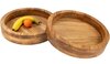 Ronde Eiken Houten Schaal - Type Eiken-Rond