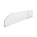 Breekbare Vakverdeler / Schapverdeler / Plank Scheidingsdelen - 12 cm hoog - Transparant - Type HTR-120-Lang