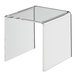 100 x 100 x 100 mm - Acrylglas Productstandaard / U-Houder / Display - Transparant 