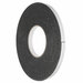 12mm - Dubbelzijdig PE-Schuim Foamtape - Zwart - Dikte: 1mm - Lengte: 50 Meter 
