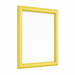 A4 - Aluminium Kliklijst - 25 mm - Geel (Snap Frame / Posterlijst)