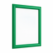 A4 - Aluminium Kliklijst - 25 mm - Groen (Snap Frame / Posterlijst)