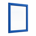 A4 - Aluminium Kliklijst - 25 mm - Blauw (Snap Frame / Posterlijst)