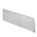 Breekbare Vakverdeler / Schapverdeler / Plank Scheidingsdelen - 12 cm hoog - Transparant - Type SV120-Z