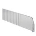 Breekbare Vakverdeler / Schapverdeler / Plank Scheidingsdelen - 12 cm hoog - Transparant - Type SV120-M