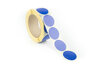Donkerblauwe Kleefrondjes / Ronde label stickers / Markeringspunten / Stickerdots - Rol van 1000 stuks