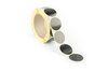Zwarte Kleefrondjes / Ronde label stickers / Markeringspunten / Stickerdots - Rol van 1000 stuks