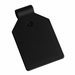 Zwarte Prijslabel / Scanvaantje / Pendelclip / Prijskaarthouder - 25 x 25 mm - type: PCL-25Z
