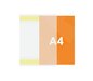 A4 PVC Posterhoes / Zelfklevende Documenthouder / C-Hoes / Wandposterhouder - A4-Staand