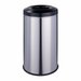 Zelfdovende Vuilnisbak / Afvalbak - 20 Liter - Mat Zilver