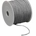 Labelkoord / Folderkoord Gedraaid Textiel - Zilver - 100 Meter op Rol