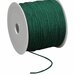 Labelkoord / Folderkoord Gedraaid Textiel - Donkergroen - 100 Meter op Rol