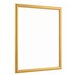 A2 - Aluminium Kliklijst - 25 mm - Goud (Snap Frame / Posterlijst)