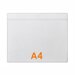 100 stuks - A4 Kaarthouder / Badgehouder - Type PHS-A4-Liggend