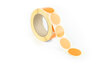 30mm - Ronde Signaaletiketten / Markeringspunten - Rol van 1000 stuks - Oranje