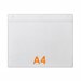 100 stuks - A4 Kaarthouder / Badgehouder - Type PHS-A4-Liggend