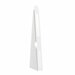 100 stuks - 40 cm (A3) Kartonnen Standaard / Ezel - Wit - Zelfklevend