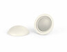 100 stuks - 14,5mm - Afdekkapjes voor schroeven - Mat - Crèmewit RAL 9001 