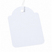1.000 stuks - 45x65mm - Witte Kartonnen Labels met koordje / Hangetiketten