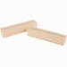 15cm - Houten Houder / Standaard / Menukaarthouder - Type: Smal-Essen-Onbewerkt