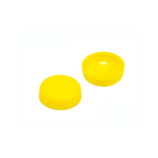 Afdekkapjes voor schroeven / Kentekenplaat Afdekdopjes - Geel (RAL 1021) - 13mm