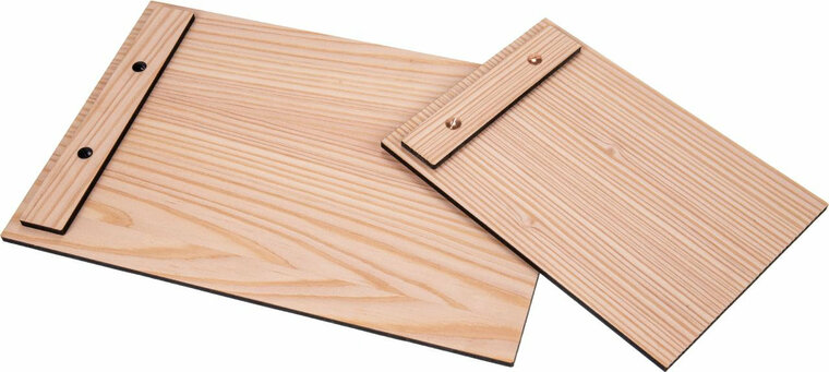 Houten (Menu) Klembord / Menukaart Clipboard - Type: HFS-Lariks (onbewerkt)
