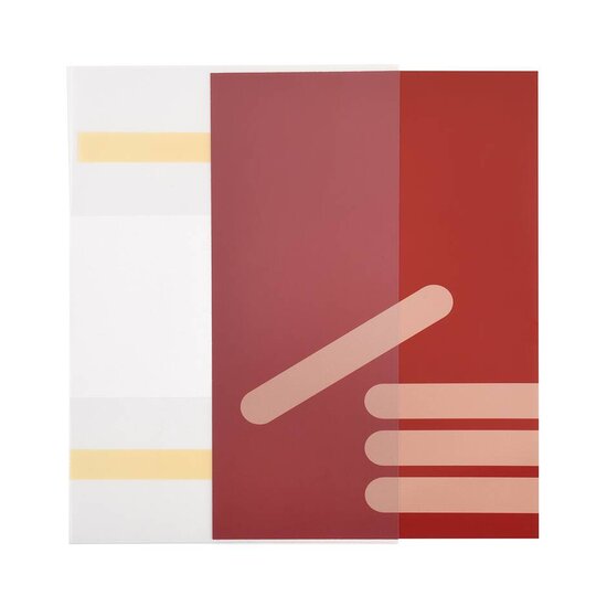 A4 PVC Posterhoes / Zelfklevende Documenthouder / C-Hoes / Wandposterhouder - A4-Staand