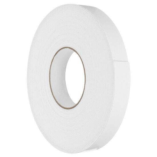 40mm - Dubbelzijdig PE-Schuim Foamtape - Wit - 50 Meter 