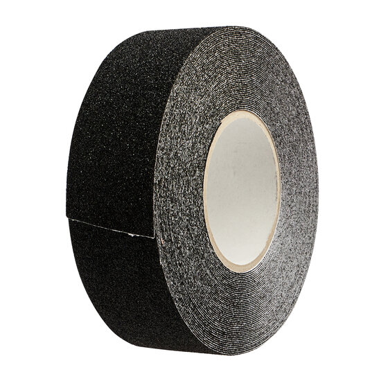 50mm - Antislip Tape - Zwart - 18 Meter Op Rol