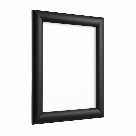 A5 - Aluminium Kliklijst - 25 mm - Zwart (Snap Frame / Posterlijst)