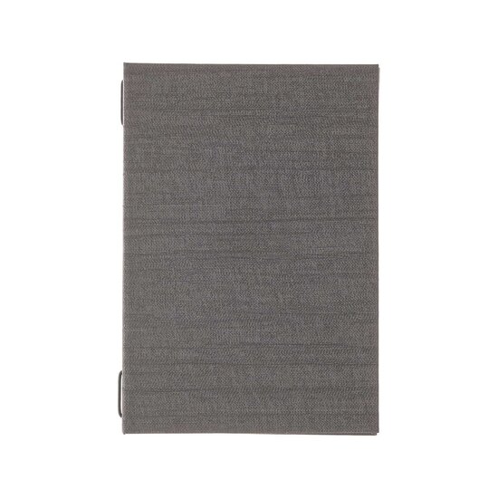 Menumap / Menukaart Mappen - Type: Luxury - Grey - A5