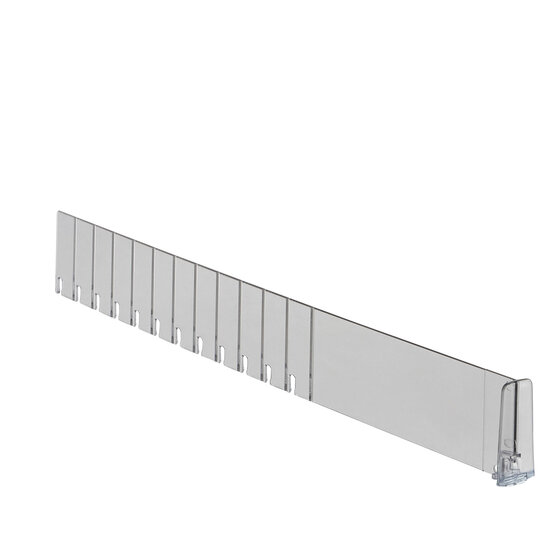 Breekbare Vakverdeler / Schapverdeler / Plank Scheidingsdelen - 6 cm hoog - Transparant - Type SV60-M