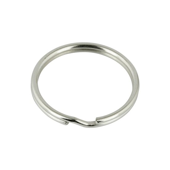 100 stuks - 20mm Sleutelring / Split Ring