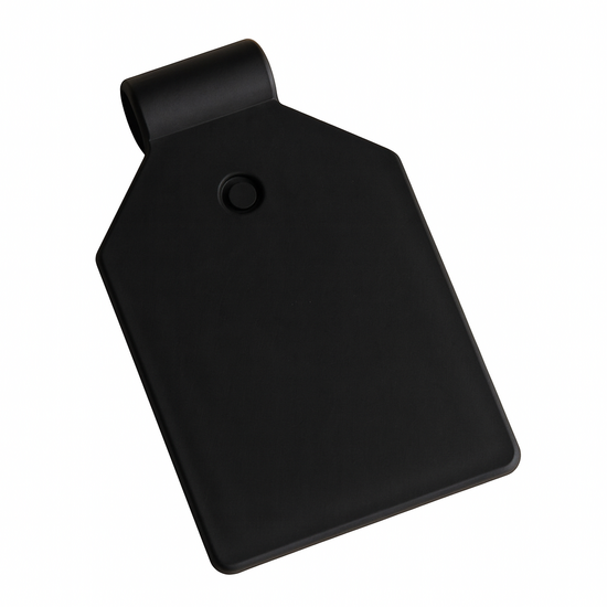 Zwarte Prijslabel / Scanvaantje / Pendelclip / Prijskaarthouder - 25 x 25 mm - type: PCL-25Z