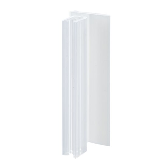 100 stuks - Zelfklevende Kaartgripper / Kaarthouder - Scharnierend - 7,5 cm - Type: ZKS-75