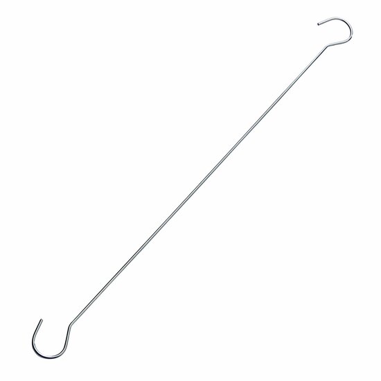 100 stuks - C-Haak - Aluminium - Zilver - 10cm - type CH-10