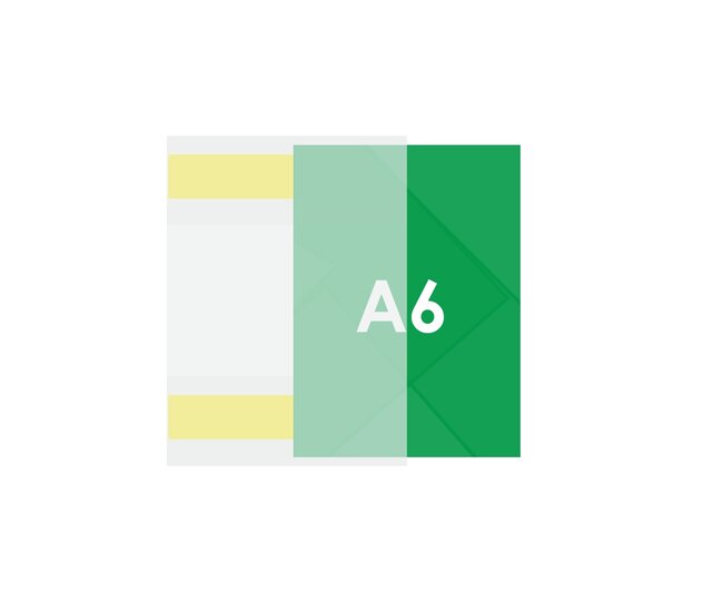 A6 PVC Posterhoes / Zelfklevende Documenthouder / C-Hoes / Wandposterhouder - A6-Staand