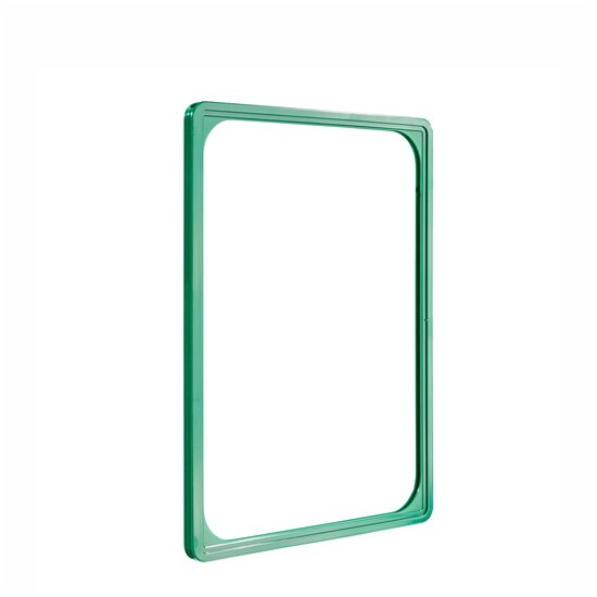 A4 Posterframe - Kunststof Kaartraam - type: LKP-A4-Groen