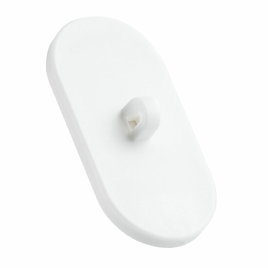 100 stuks - Zelfklevende Houder met Bevestigingsoog / Ophangoog / Ophangclip - type PH-5