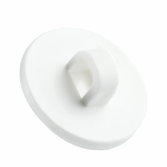 100 stuks - Zelfklevende Houder met Bevestigingsoog / Ophangoog / Kleefknopje - type PH-9