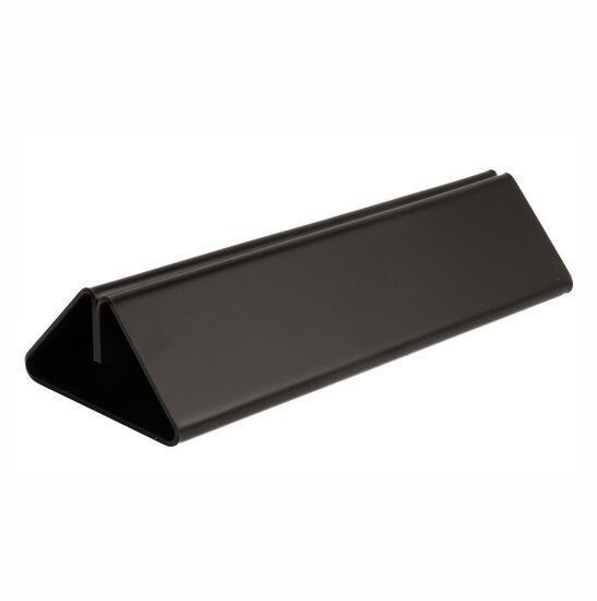21cm - Mat Zwarte Menukaarthouder / Houder / Standaard - Type: MZ-210-M