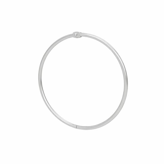 100 stuks - 63mm Metalen Scharnierringen / Bindringen / Klikringen - Zilver