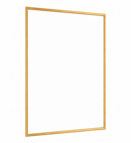 A1 - Aluminium Kliklijst - 25 mm - Goud (Snap Frame / Posterlijst)