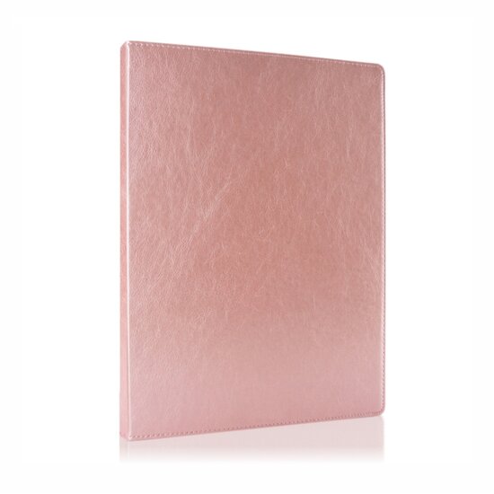 A4 Welkomstmap / Gastenmap met insteekhoezen (uitbreidbaar van 4 tot 40 pagina's) - Type: CL Rose Goud