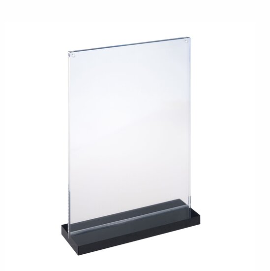 A5 Magnetische T-Standaard / Tafelhouder / Luxe Menukaarthouder - type T-A5-MAG 