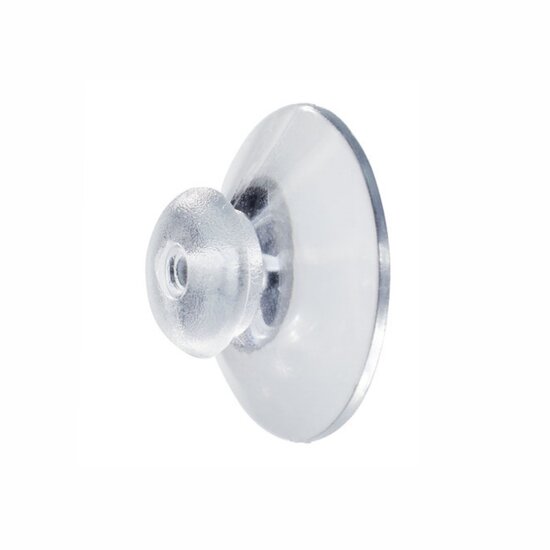 30mm Zuignap met 14mm Kop - Transparant - type: GZ-314