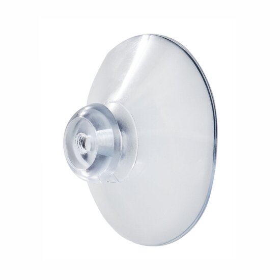 40mm Zuignap met 14mm Kop - Transparant - type: GZ-414